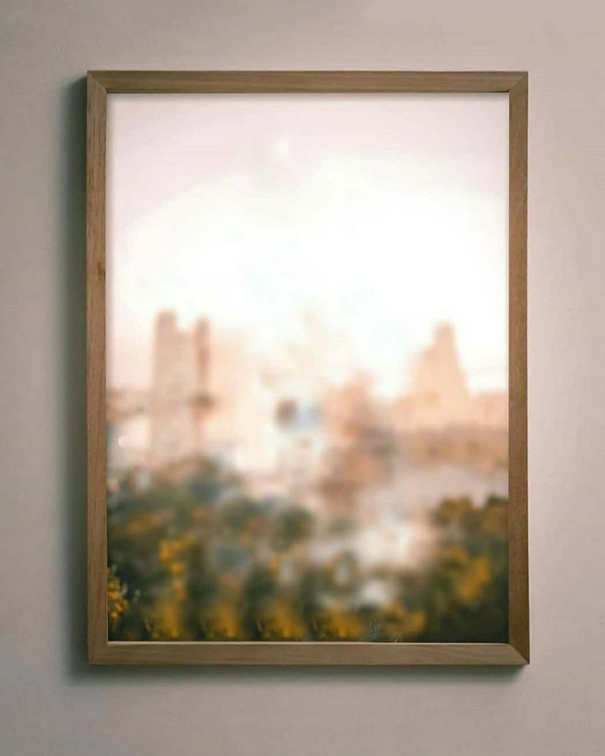 Blur Photo Frame Snapseed Background Free Stock Image 